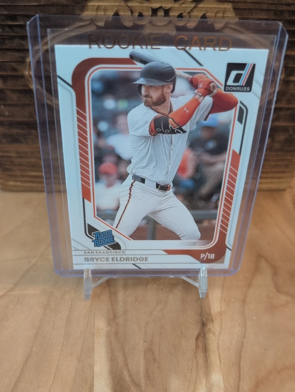 2026 Donruss Bryce Eldridge Rated Rookie Card Giants